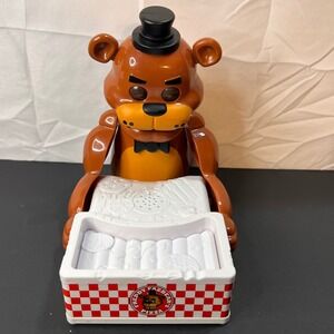 Five Nights at Freddys Freddy Fazbear Pizza Game 2017 Brown Works Jump Scare Toy